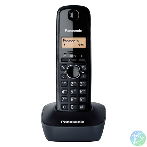 KX-TG1611HGH DECT vezetékes telefon - fekete