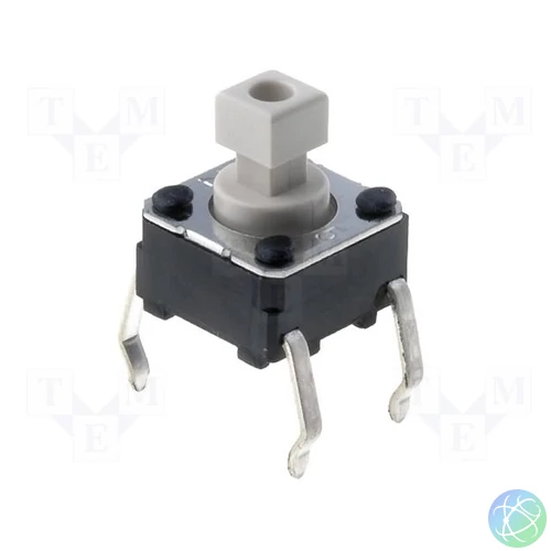 Mikrokapcsoló, 1 poziciós SPST-N 6*6mm B3F-1050