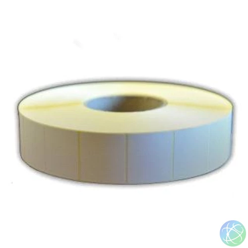 Etikett címke, thermo 6*38mm tekercs, műanyag, 5000 címke/tekercs