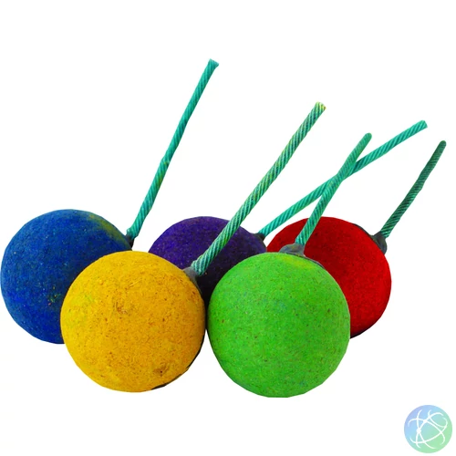 Füst gyertya színes /6db-os Smoke party - smoke balls tűzijáték csomag
