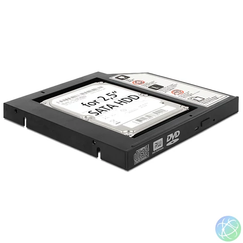 Beépítő keret 2.5" winchesterhez slim noti ODD-be 62669