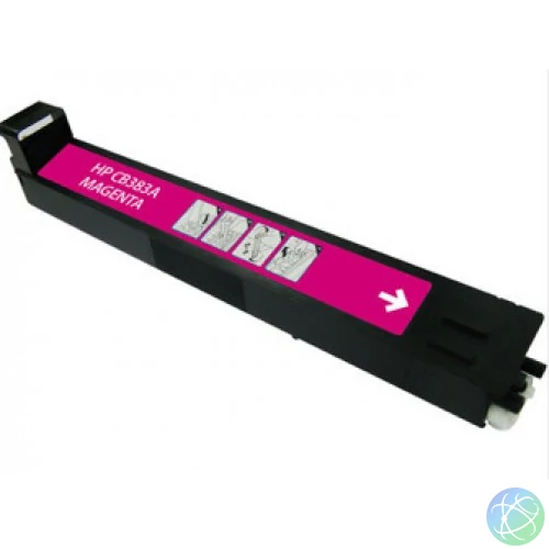 83A (CB383A) M toner, utángyártott, chipes, magenta, 21.0k, NN