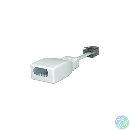 Telefon vezeték 6/4 apa 6/2 BT (angol szabvány) anya, toldó TEL-019