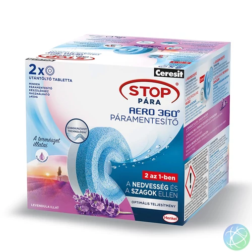 Ceresit Stop Pára aromaterápiás utántöltő tabletta, levendula, 2 db