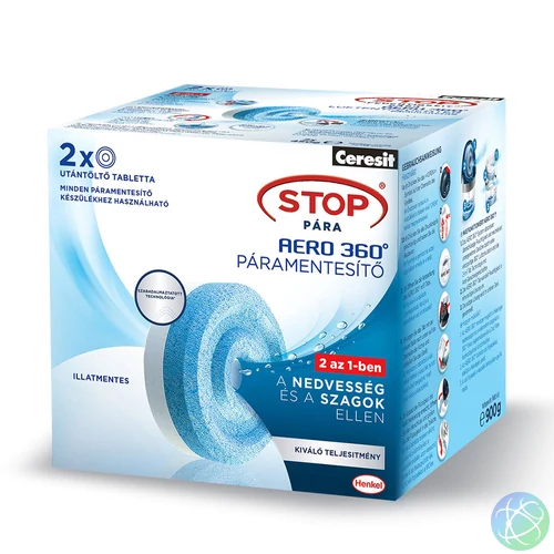 Ceresit Stop Pára utántöltő tabletta, illatmentes, 2 db