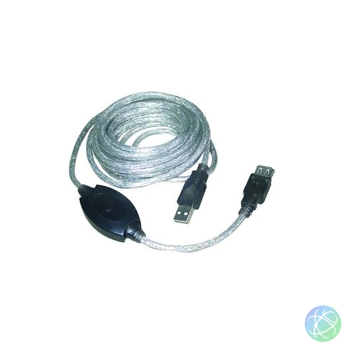 USB kábel 2.0 A apa - A anya 10,0m VCOM hosszabbító Aktív CU-823