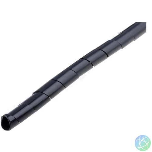 Fix&Fasten FIX-SW-10-BK spirál betekerő kábelrendező szalag, 10 m, fekete