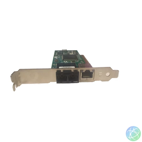 Telesys AT2701FTX gigabit+optika hálózati kártya - használt