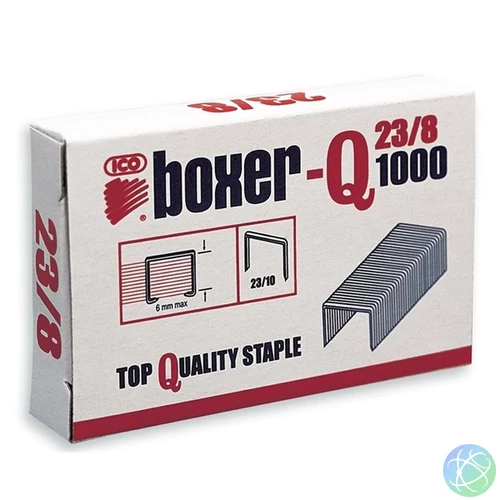Tűzőkapocs, 23/8, BOXER