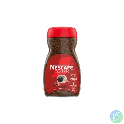 Classic instant kávé, 100 g, üveges