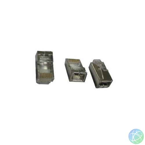 UTP RJ45 krimpelhető dugó CAT5 / CAT5e / CAT6 árnyékolt FTP