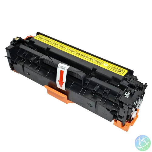 305A (CE412A) / 304A (CC532A) / 312A (CF382A) Y toner, utángyártott, sárga, 2.2k, PQ/WB