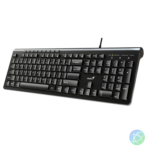 SlimStar 230 USB, fekete, HUN billentyűzet