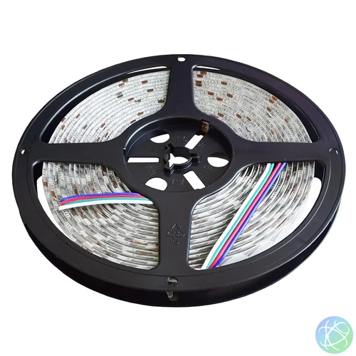 vízálló RGB LED szalag, 300 x 5050 SMD, 72W, 5 m