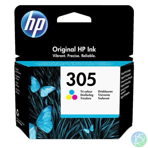 305 Color (3YM60AE) festékpatron, háromszínű, eredeti HP