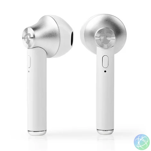 HPBT3052WT fehér, true wireless, teljesen vezeték nélküli fülhallgató töltőtokkal, mikrofonnal