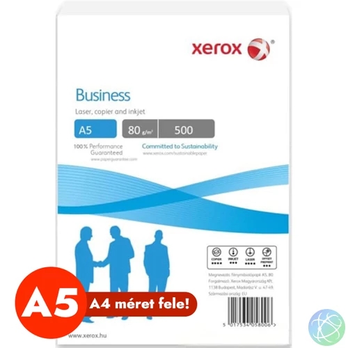 Business másolópapír, 80 g, 500 ív, A5 méret! (A4 fele)