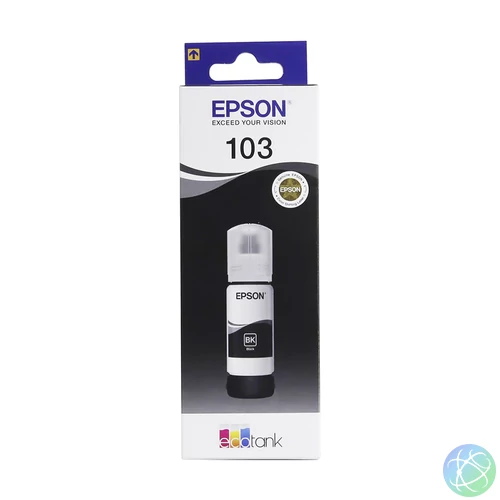 103 Bk (T00S14A) EcoTank tinta, fekete, 65 ml, eredeti