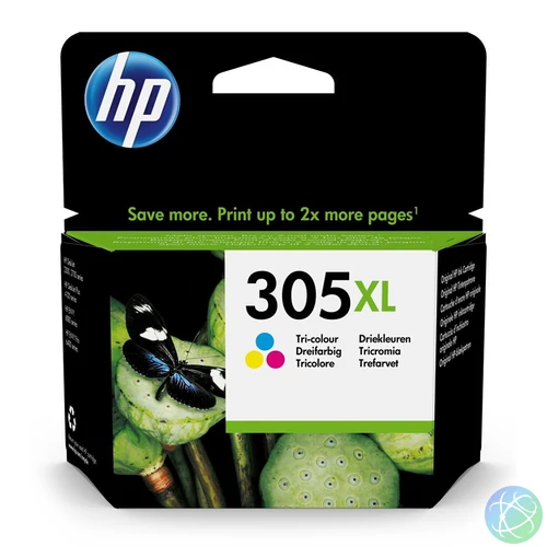 305XL Color (3YM63AE) festékpatron, háromszínű, nagy kapacitású, eredeti