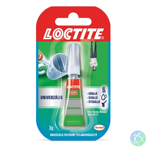LOCTITE Super Bond Liquid pillanatragasztó, 3 g