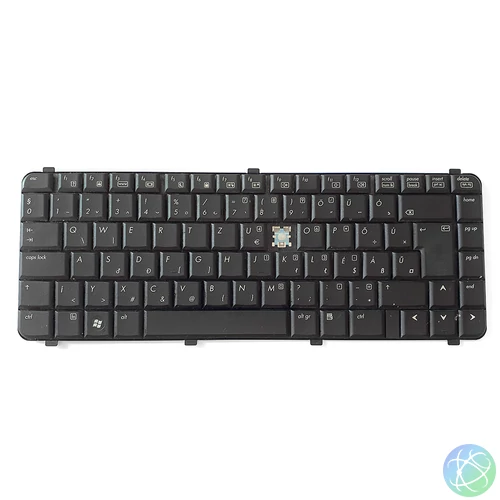 Használt notebook billentyűzet, HP 537583-211, HU, hiányzó gomb (i)