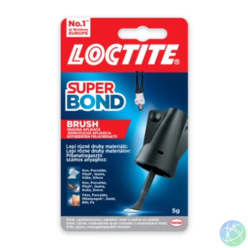 LOCTITE Super Bond ecsetes pillanatragasztó, 5 g