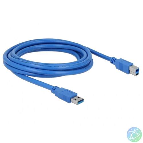 82582 USB 3.0 A-B 5m apa/apa átalakító kábel AMBM