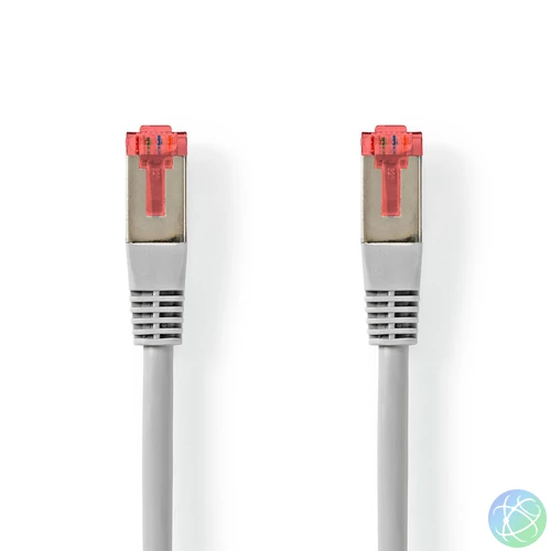 UTP patch kábel, CAT6, S/FTP, kerek, 1.0 m 