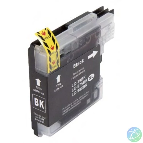 CB11/LC980/LC1100XL fekete - utángyártott ECO festékpatron