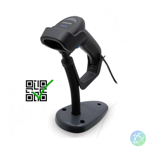 Quickscan Lite  QD2500 (QD2590-BKK1S) vonalkód olvasó + állvány
