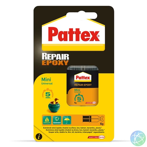 Pattex Repair Universal kétkomponensű, univerzális epoxi ragasztó, 2×3 ml