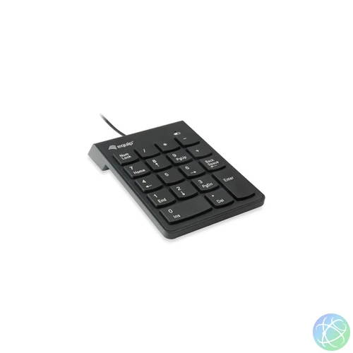 245205 numerikus billentyűzet laptophoz, USB-A, fekete