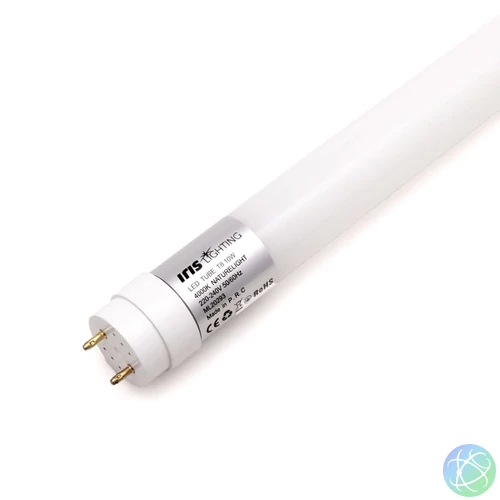 LED fénycső, G13, üveg, T8, 60cm, T806, 10W/4000K/1000lm