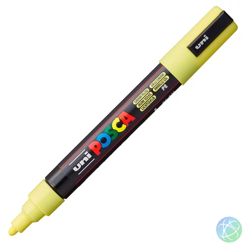 Posca PC-5M dekormarker, napsárga (sunshine yellow)
