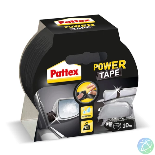 Pattex Power Tape 50 mm × 10 m ragasztószalag, fekete