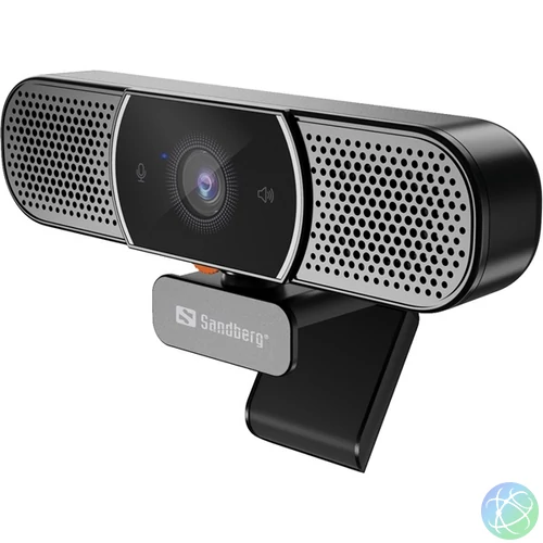 All-in-1 Webcam 2K HD webkamera, 4MP, 94°, hangszóróval és mikrofonnal