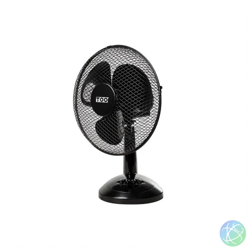 FAND-30-201-B FJORD asztali ventilátor, 45 W, 30 cm, fekete