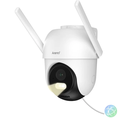 OP1 motoros kültéri biztonsági kamera, H265, IR30, IP67, 4mm, 4MP, PT, Wi-Fi