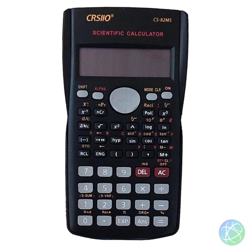 CS-82MS tudományos számológép, 240 funkciós, fekete