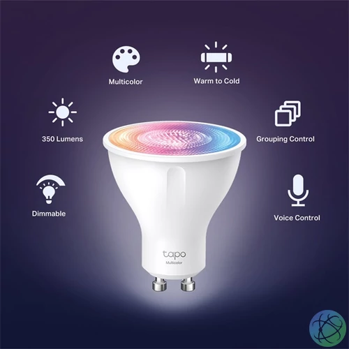 Tapo L630 GU10 Smart Wi-Fi LED okosizzó