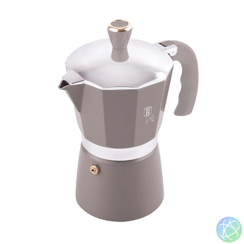 BH/8568 matt taupe 3 személyes kotyogós kávéfőző