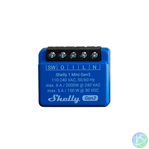 1 Mini Gen3 - WiFi/bluetooth okos relé / kapcsolómodul