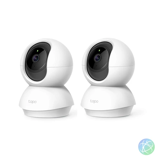 Tapo C200 otthoni biztonsági Wi-Fi kamera, 2db-os csomag, beltéri