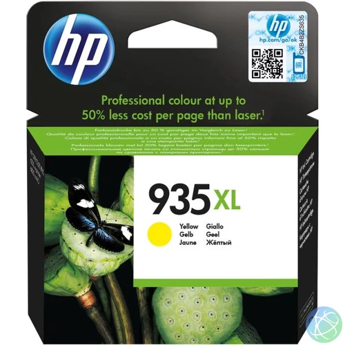 935XL Y (C2P26AE) festékpatron, yellow, nagy kapacitású, eredeti- lejárt szavatosságú!