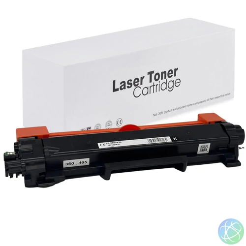 TN-2590XXL toner, utángyártott, chipes, fekete, 5.0k, WB