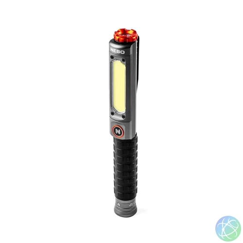 NEB-FLT-1033-G BIG LARRY PRO + zseblámpa és szerelőlámpa, 600-40 lumen, akkumulátoros, IPX7