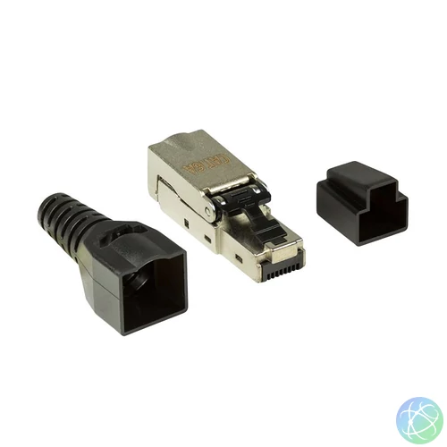 MP0044 CAT6A szerszám nélkül szerelhető UTP dugó