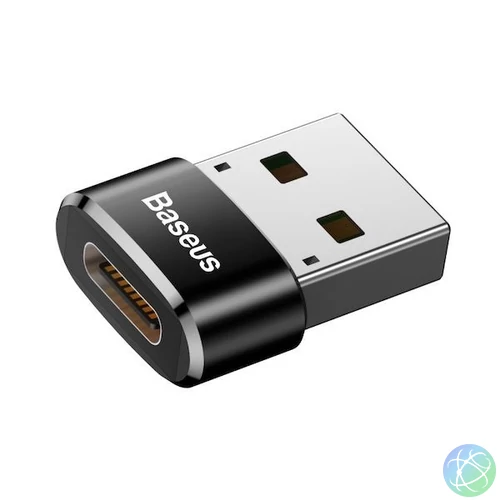 Baseus USB-C USB-A Adapter Black speciális átalakító