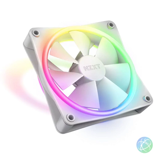 F120 RGB DUO 2 db-os, 120×120×25 fehér hűtőventilátor csomag