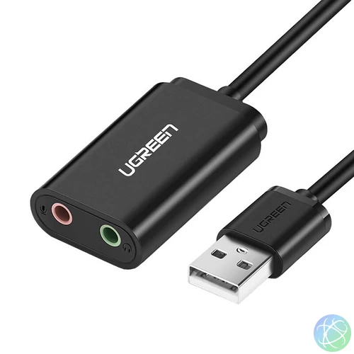 30724B USB-s külső hangkártya 15cm-es vezetékkel